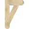 Ekena Millwork Traditional Craftsman Rough Sawn Bracket, Douglas Fir, 6"W x 24"D x 36"H BKT06X24X36TRA04RDF - alternate 2
